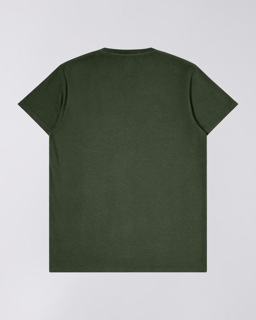 EDWIN Pocket T-Shirt Kombu Green