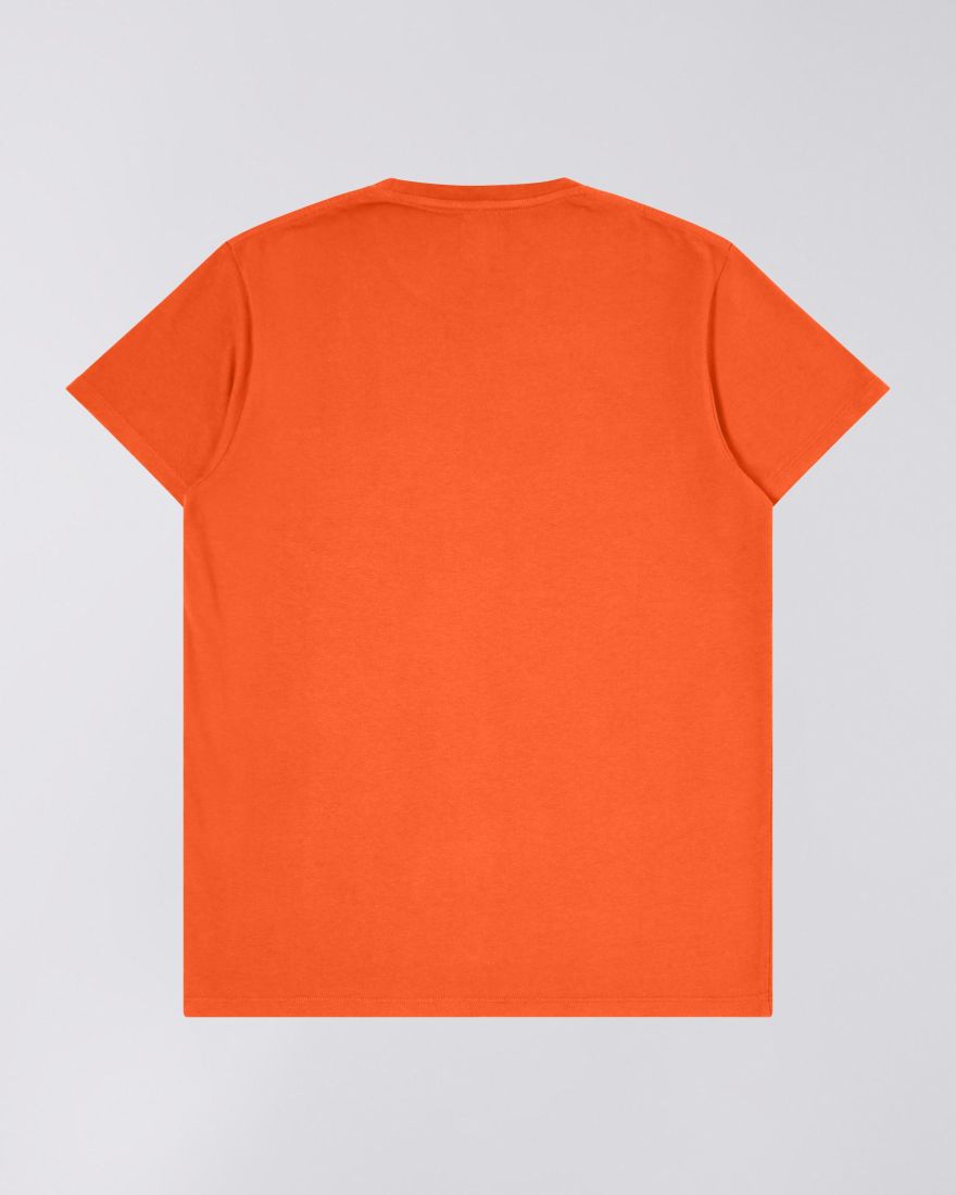 EDWIN Pocket T-Shirt Tangerine Tango