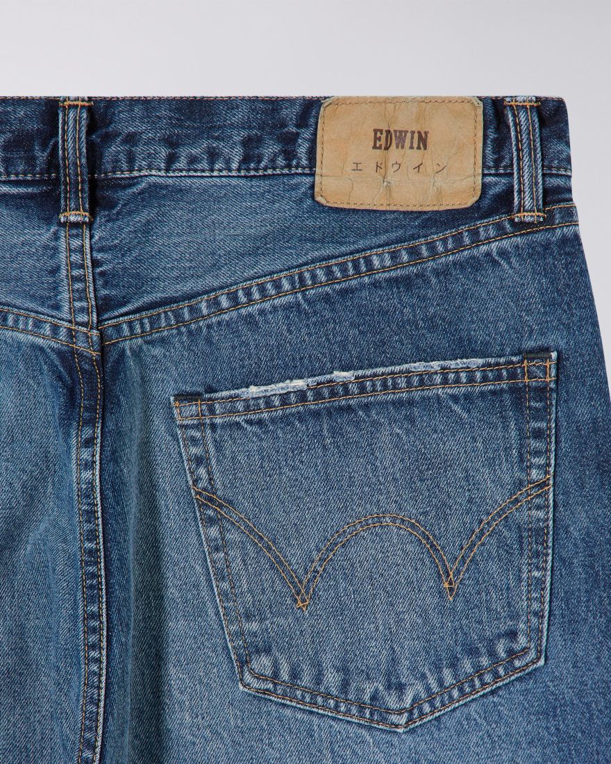 EDWIN Loose Tapered Jeans Blue