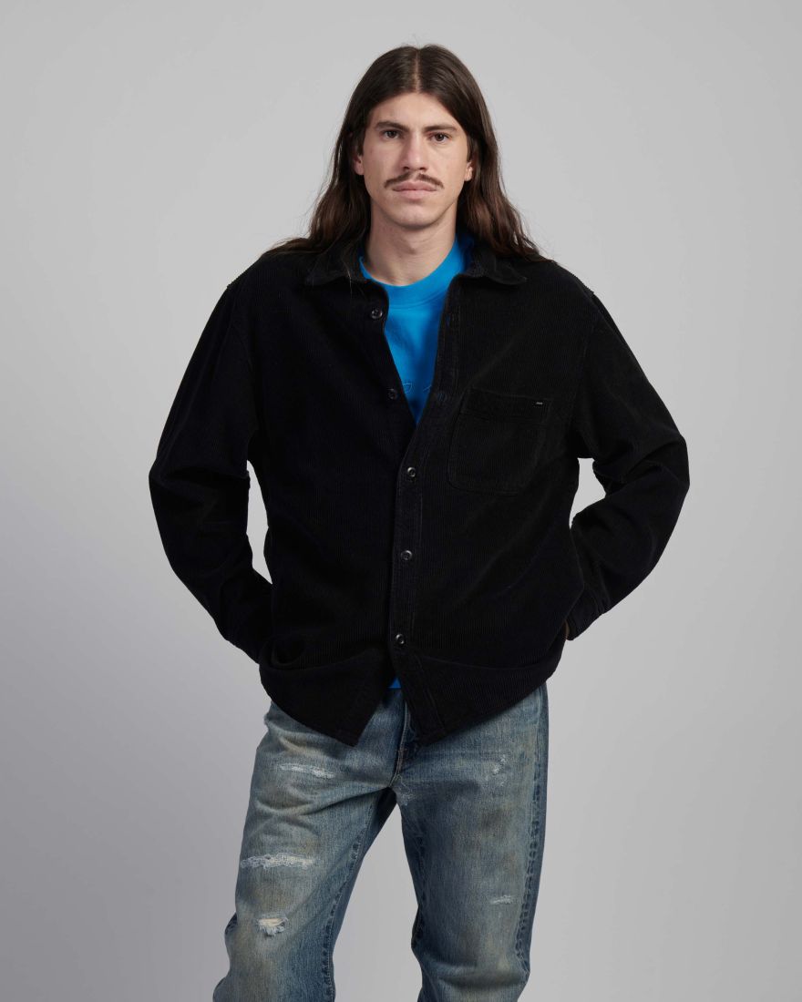 EDWIN Ander Shirt LS Black