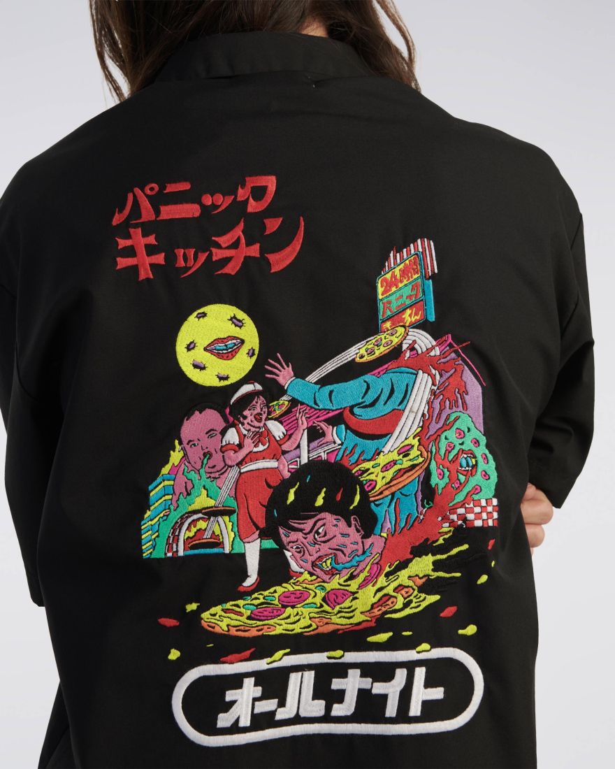 EDWIN Kouichi Matsuda Shirt SS Black