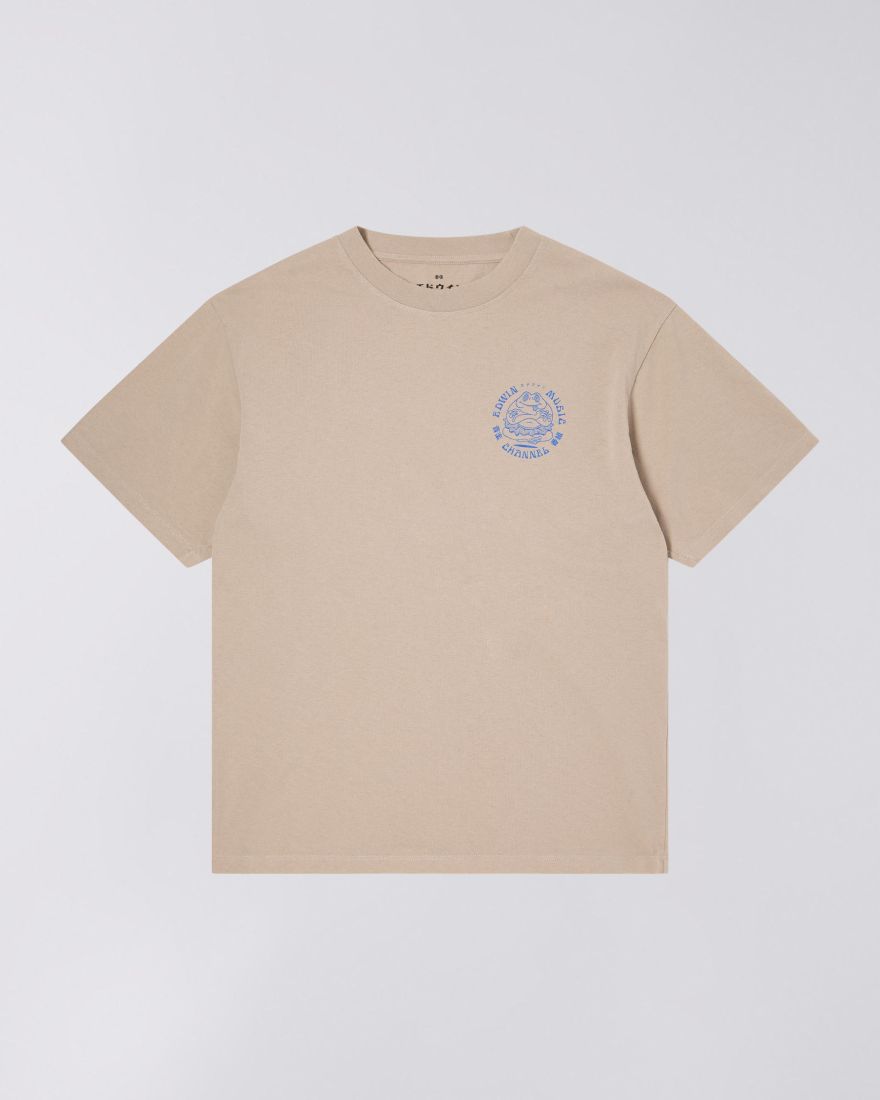 EDWIN Edwin Music Channel T-Shirt Aluminum