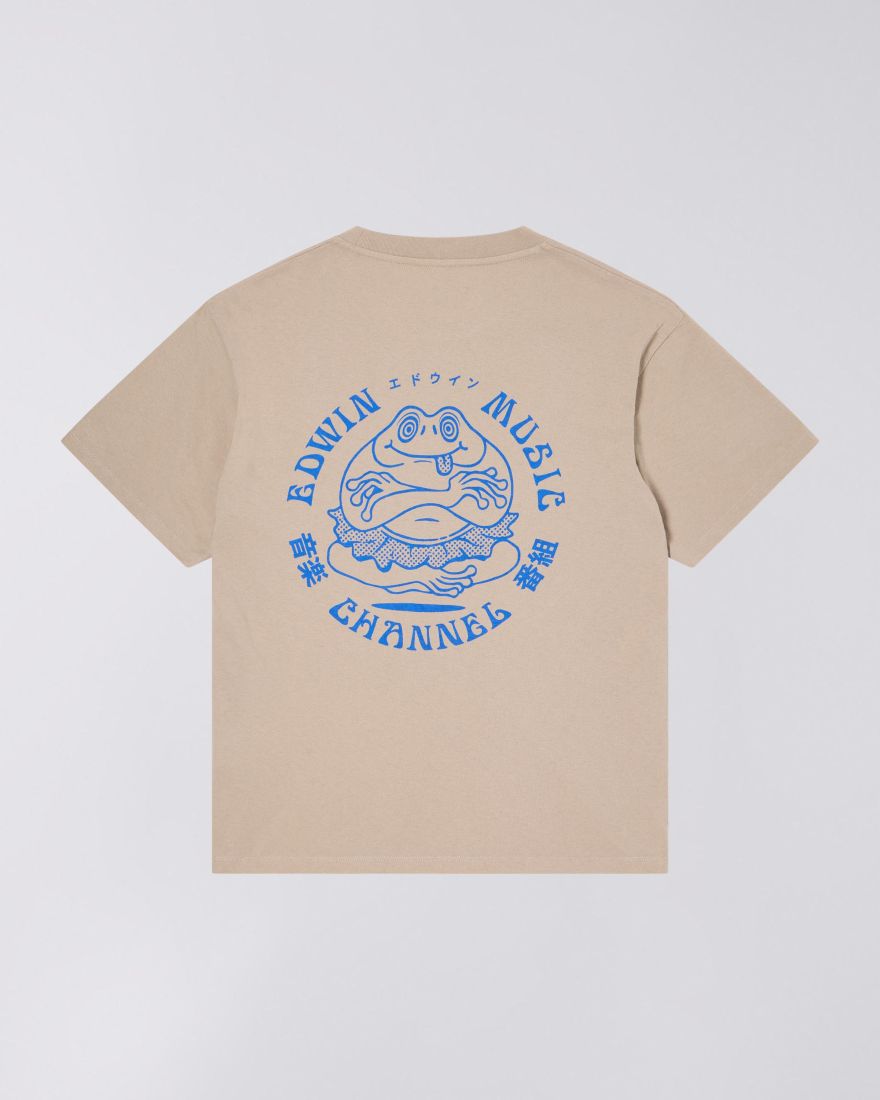 EDWIN Edwin Music Channel T-Shirt Aluminum
