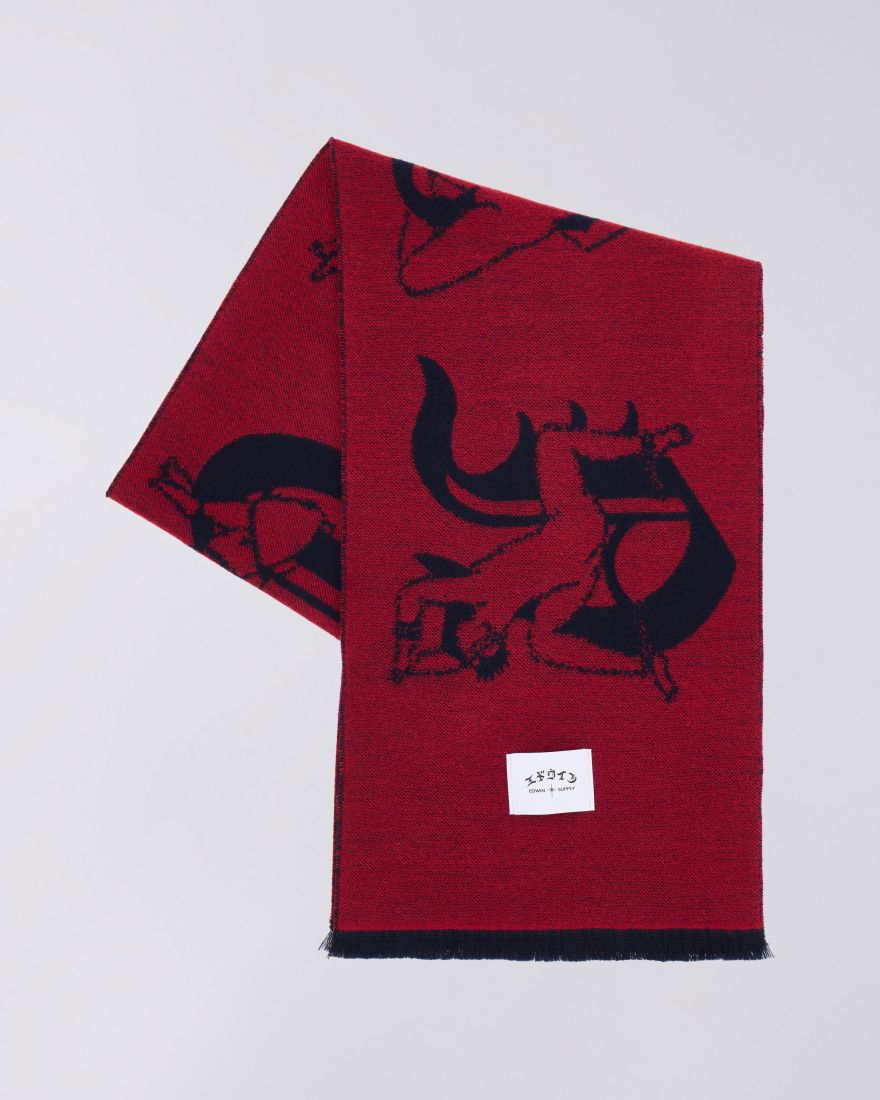EDWIN High Life Low Levels T-Shirt  Fiery Red