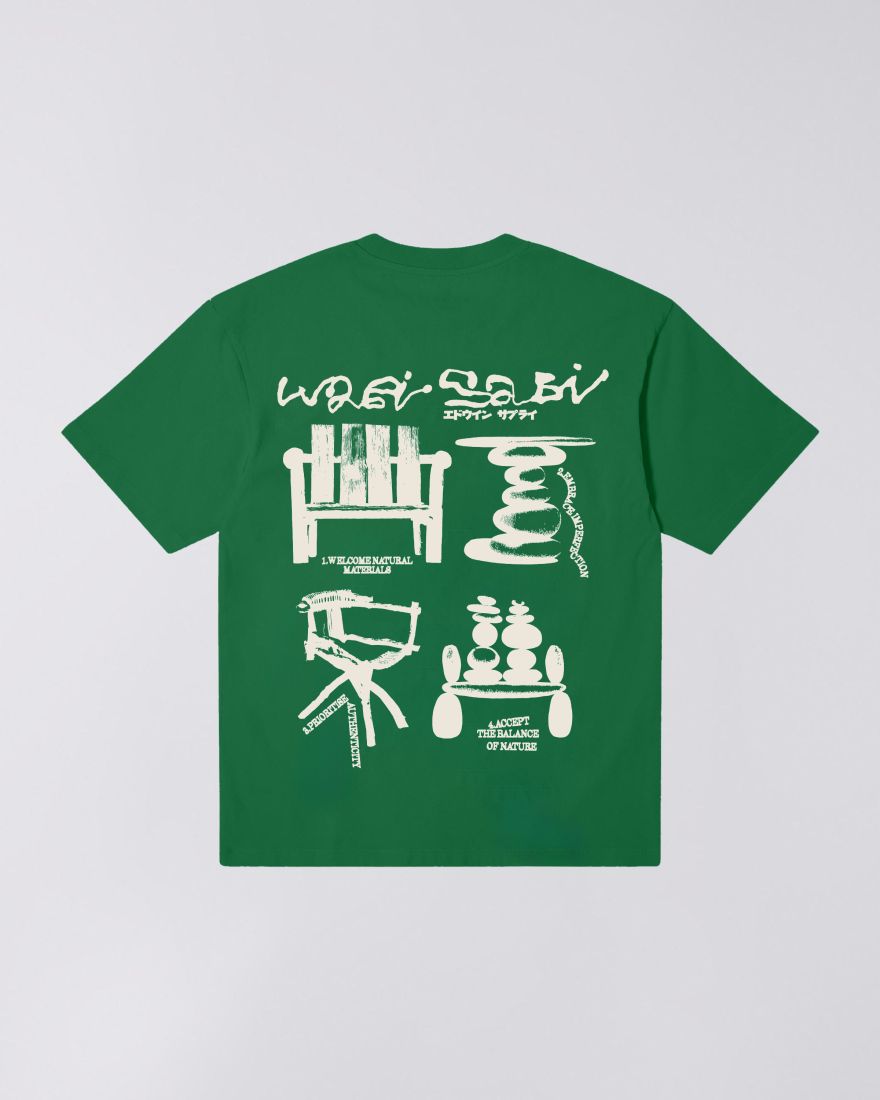 EDWIN Embrace Imperfection T-Shirt Mint Green
