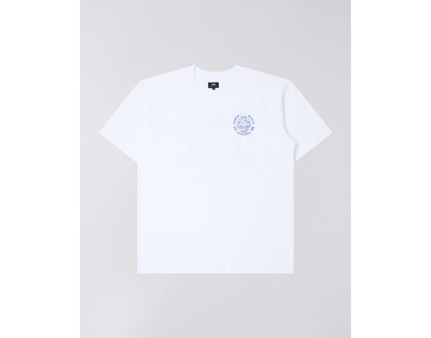 EDWIN Music Channel T-Shirt - White | EDWIN Europe