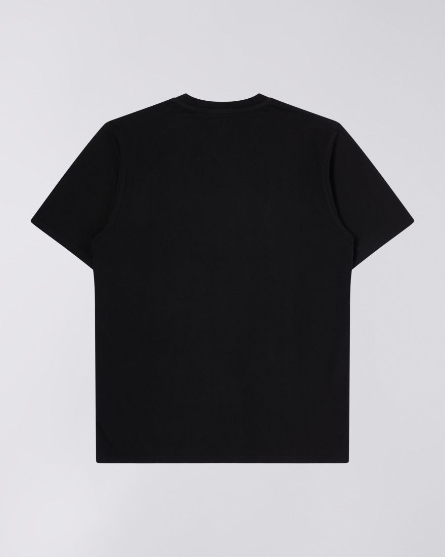 EDWIN Logo Chest T-Shirt - Black