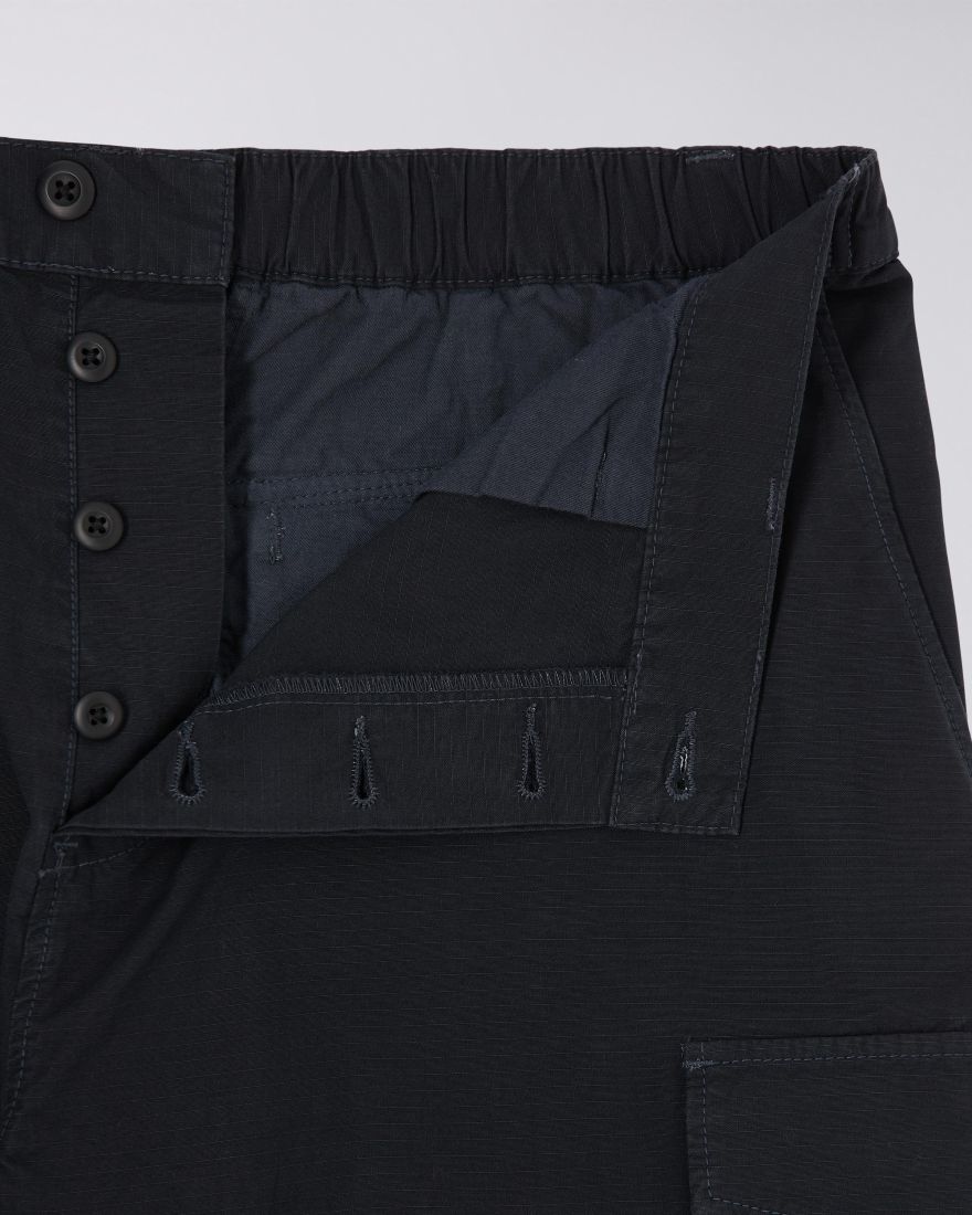 EDWIN Sentinel Pant - Black - garment dyed enzyme wash