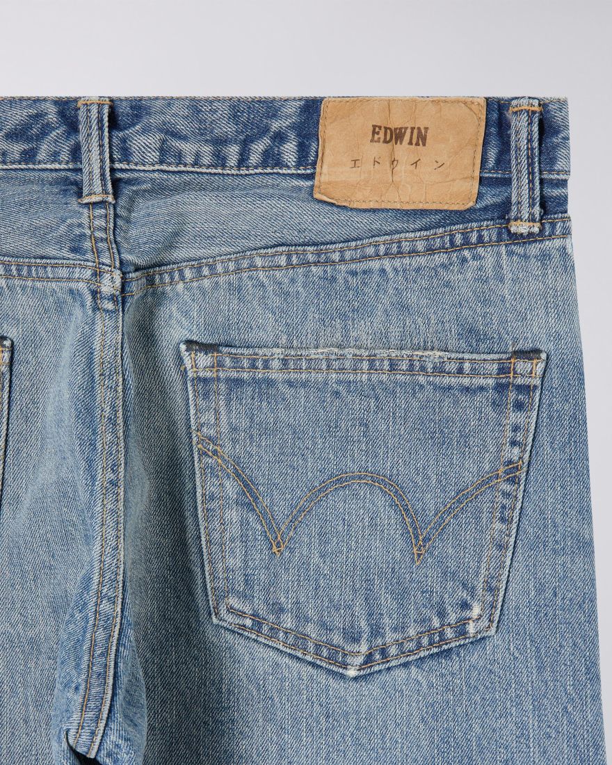 EDWIN Regular Tapered Jeans - Blue - Remake | EDWIN Europe