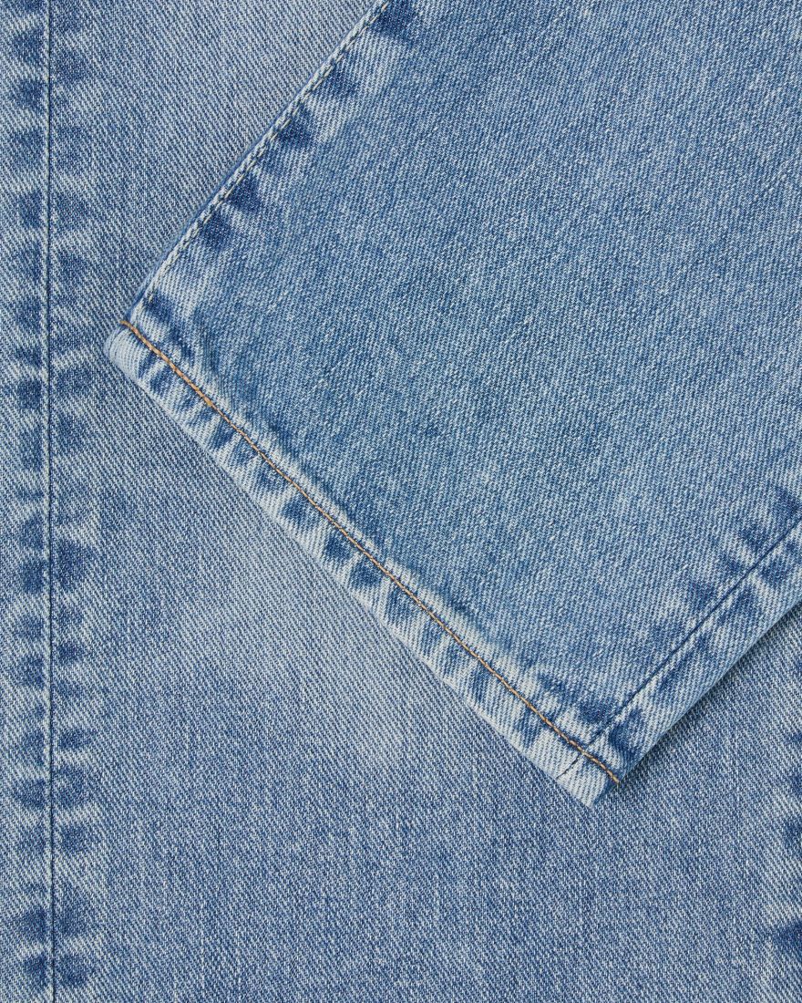 EDWIN Regular Tapered Jeans - Yoshiko Left Hand Denim - Blue - light used