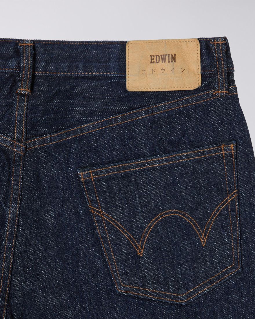 EDWIN Slim Tapered Jeans - Blue - Rinsed | EDWIN Europe