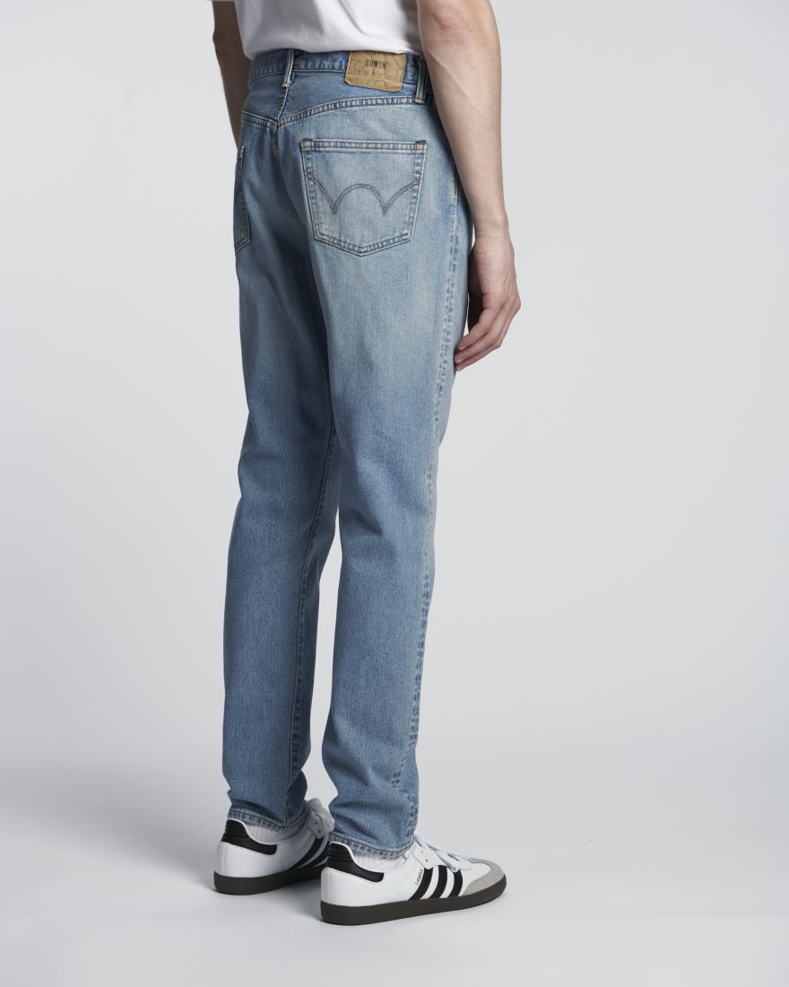 EDWIN Slim Tapered Jeans - Blue - Light Used