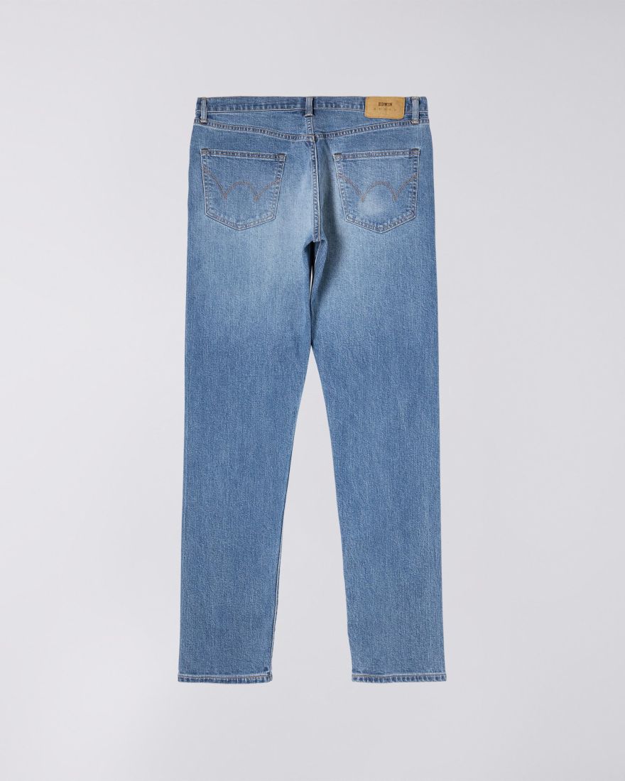 EDWIN Slim Tapered Jeans - Kaihara Pure Indigo Stretch Denim - Blue ...