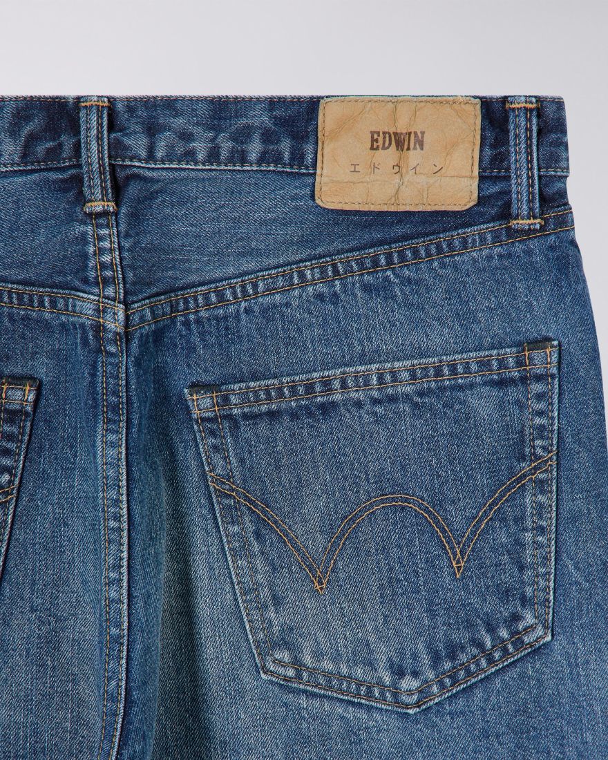 EDWIN Loose Tapered Jeans - Blue - Dark Used | EDWIN Europe