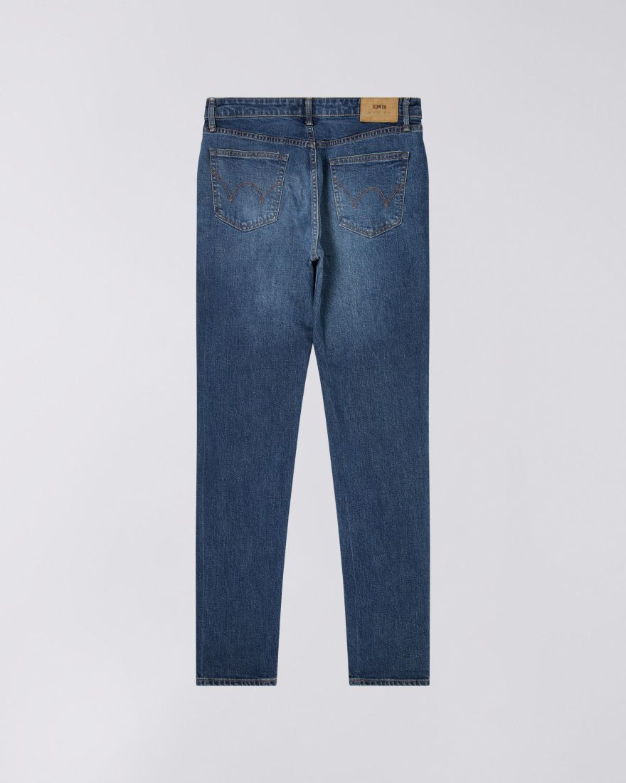 Edwin Men's Dark Blue 402 Jeans Actual Measurements: Waist 32 Length 28 3/4