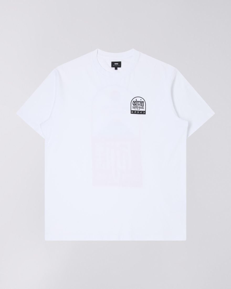 EDWIN Fuji Supply Goods T-Shirt - White