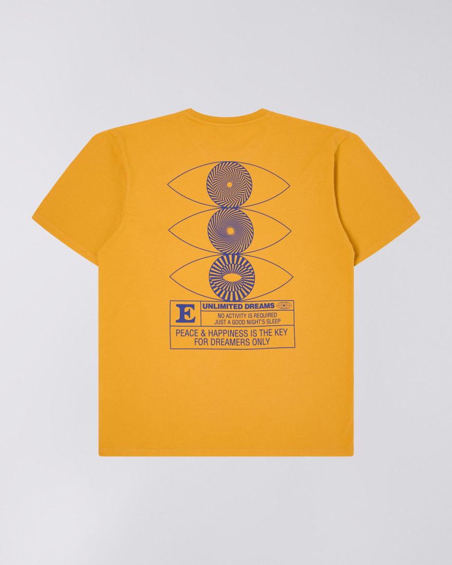 EDWIN Unlimited Yume T-Shirt - Golden Yellow