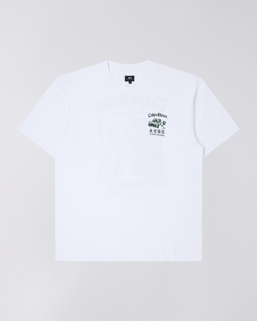 EDWIN Tokyo Roses T-Shirt - White