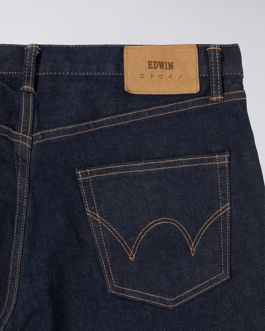 EDWIN Regular Tapered Jeans - Blue - Rinsed | EDWIN Europe