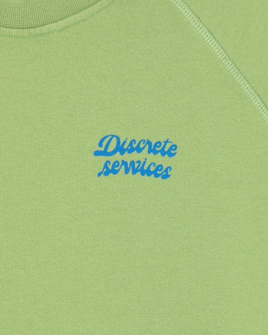 EDWIN Discrete Services Sweat - Tendril - garment washed