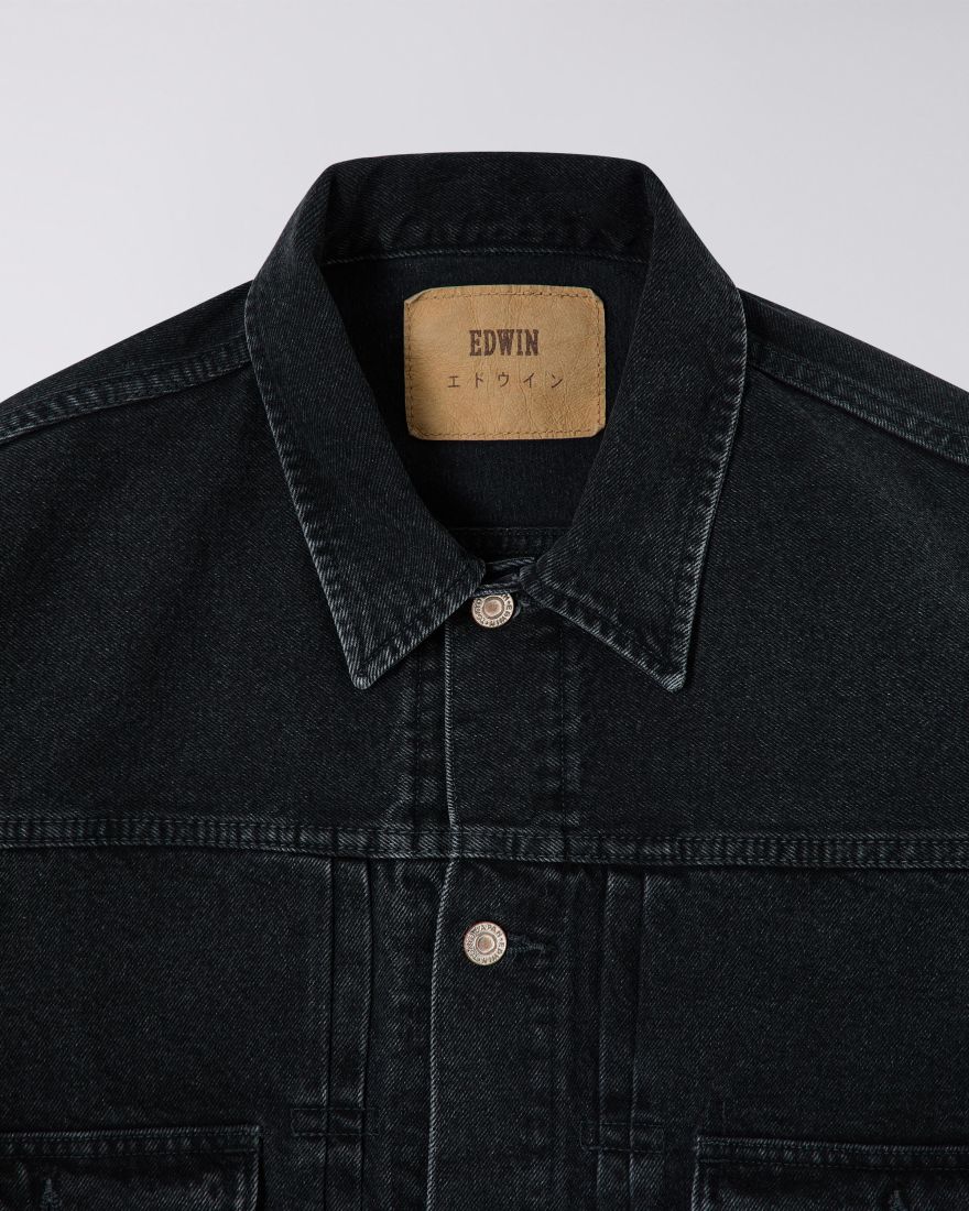 EDWIN Denim Jacket - Black - Dark Used | EDWIN Europe