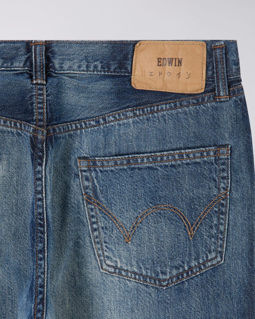 EDWIN Slim Tapered Jeans - Blue - Dark Used | EDWIN EuropeI