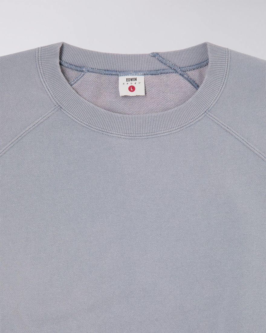 EDWIN Raglan-Sleeve Crew - Blue | EDWIN Europe