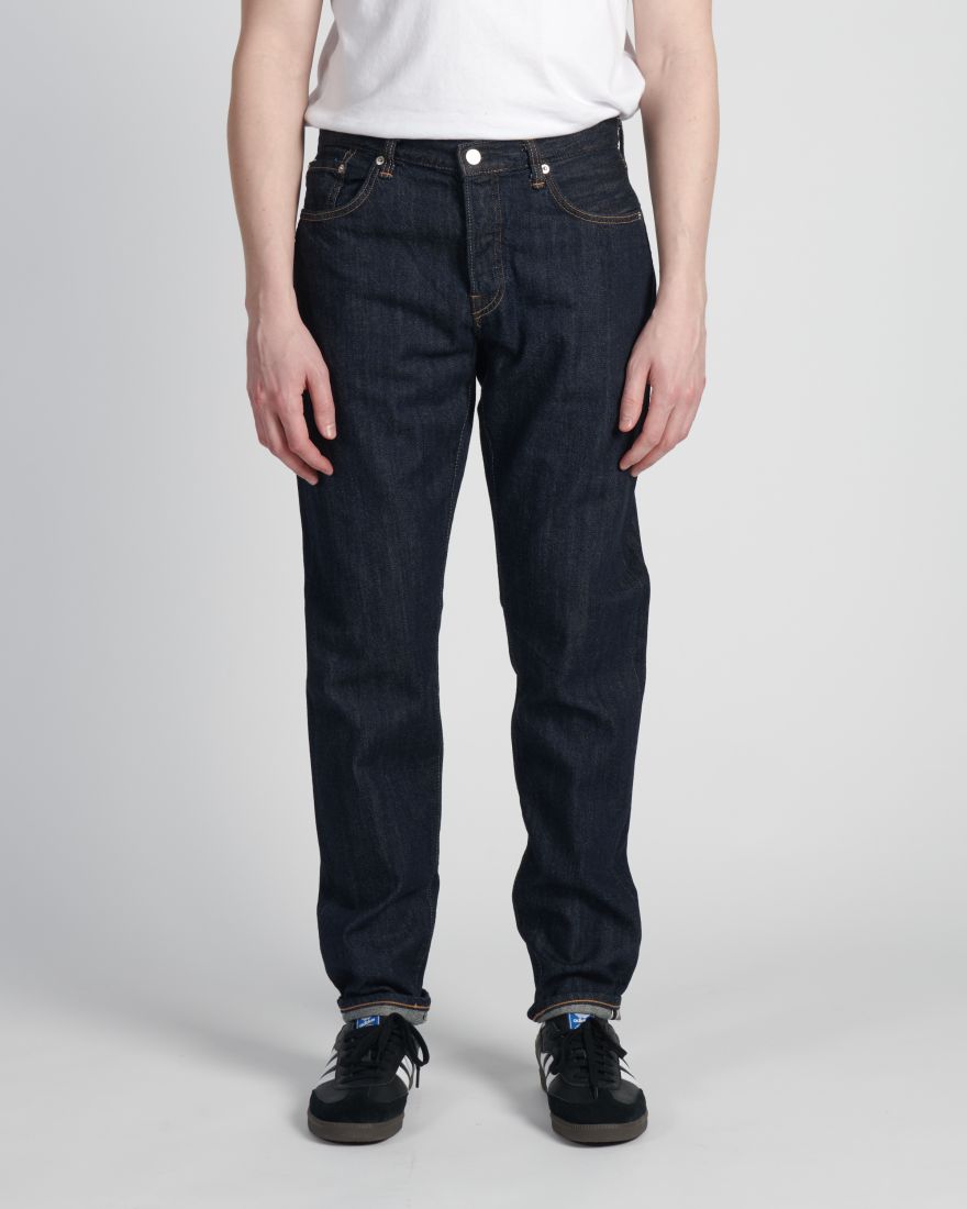 EDWIN Regular Tapered Jeans - Blue - Rinsed | EDWIN Europe