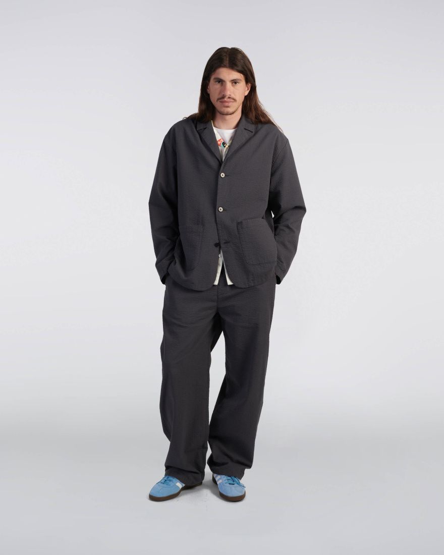 EDWIN Edison Blazer Dark Grey
