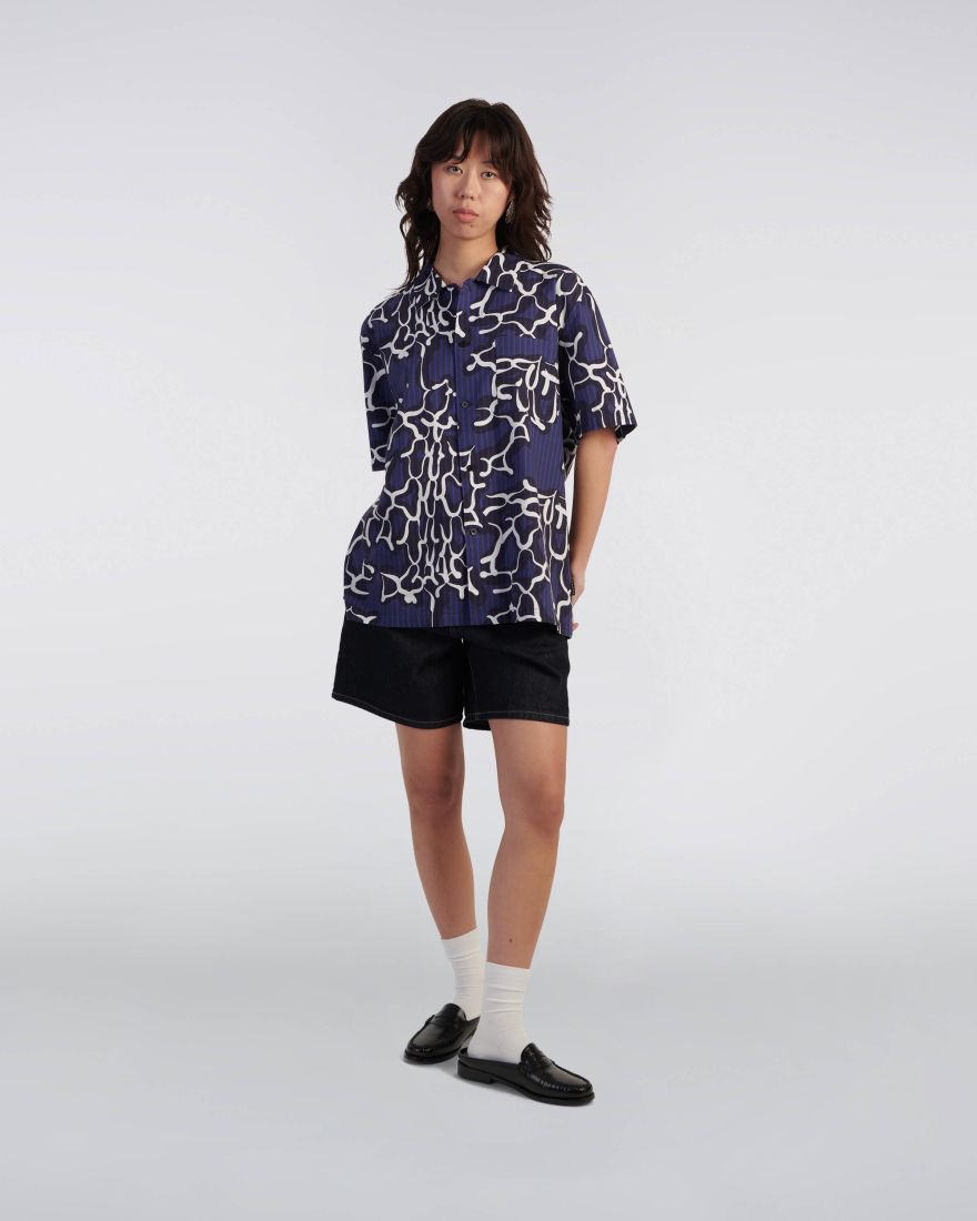 EDWIN Yugami Stripes Shirt SS Multicolor