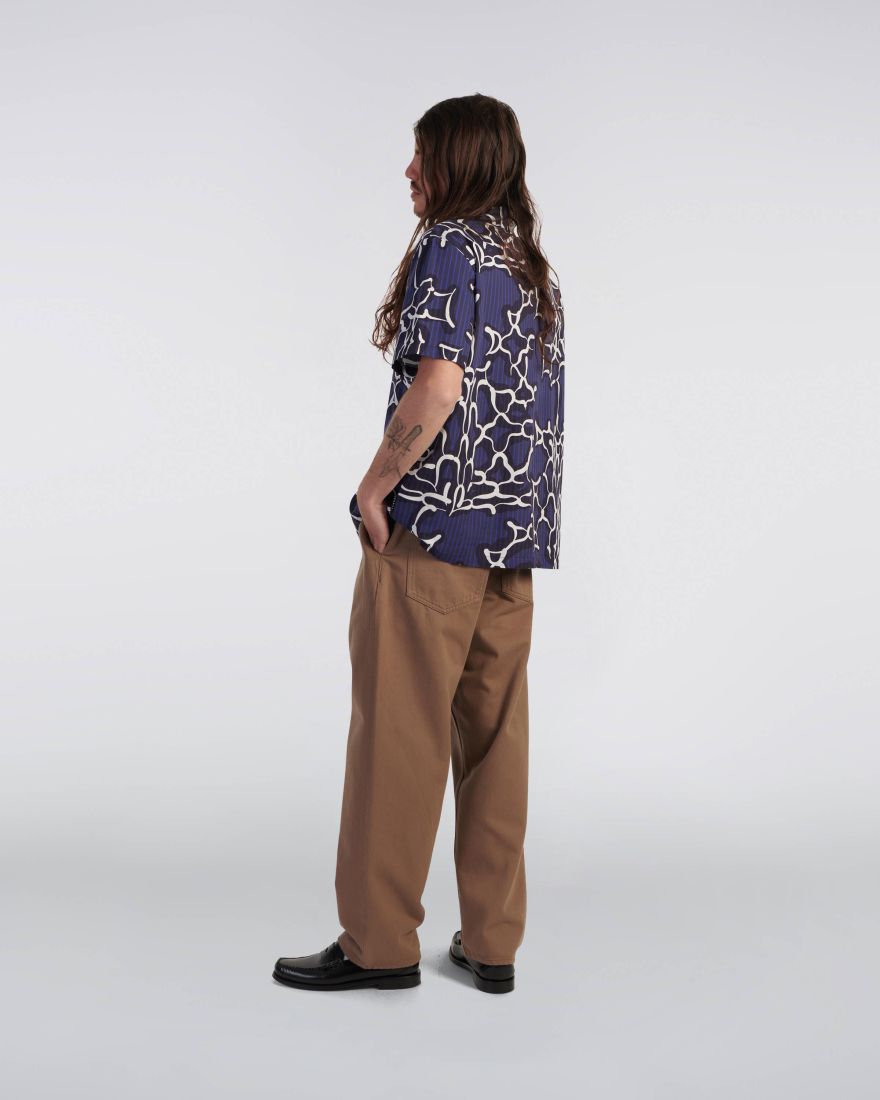 EDWIN Yugami Stripes Shirt SS Multicolor