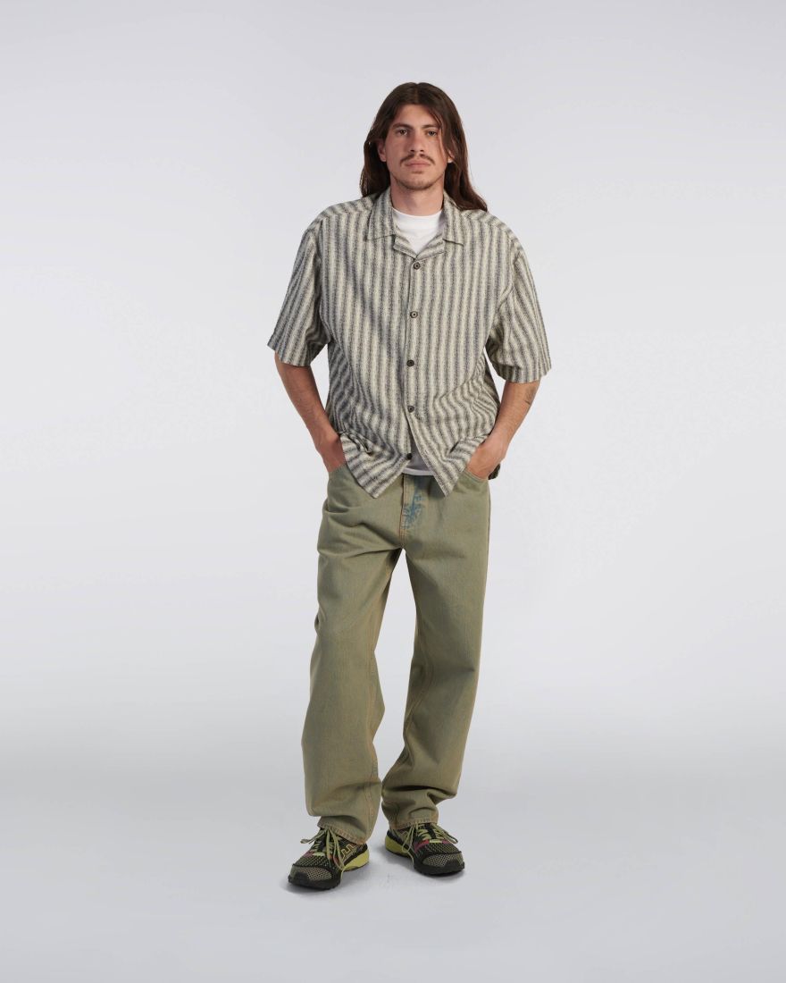 EDWIN Saga Shirt SS Black / White