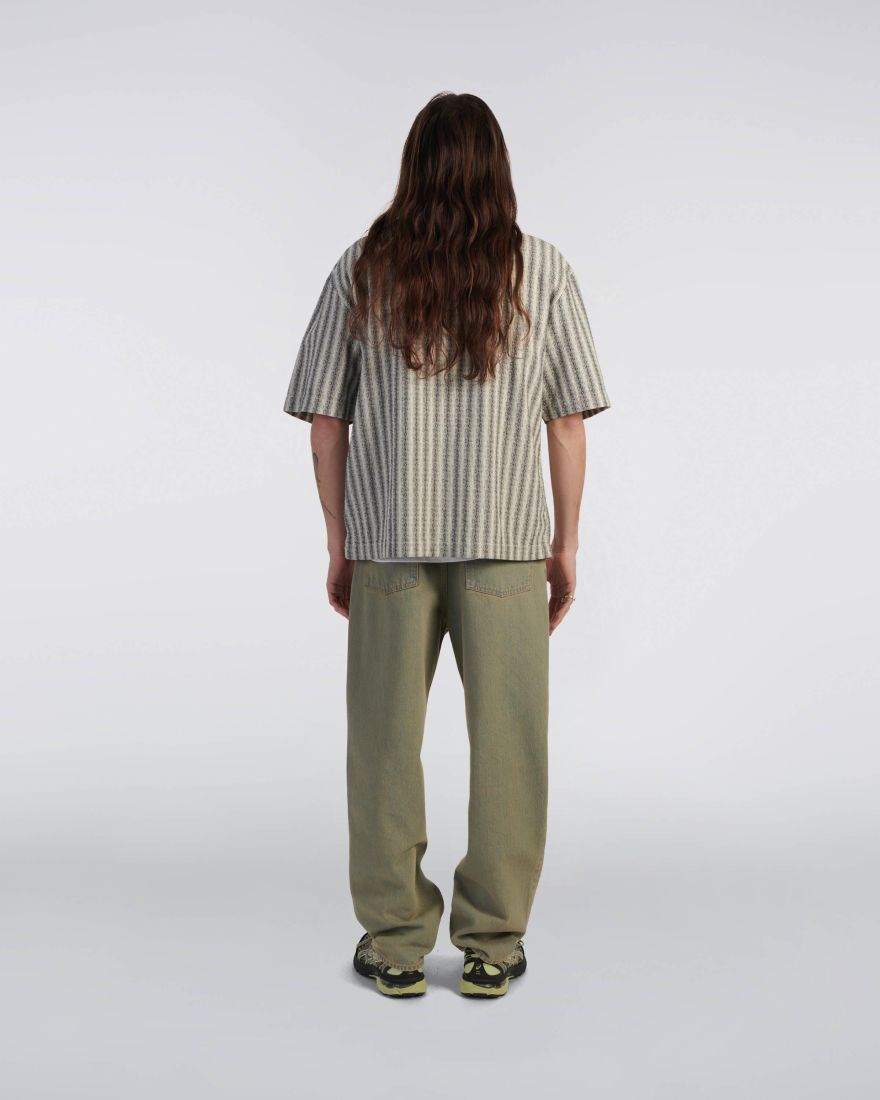 EDWIN Saga Shirt SS Black / White