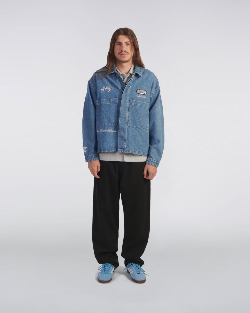 EDWIN Oshino Uniform Jacket Blue