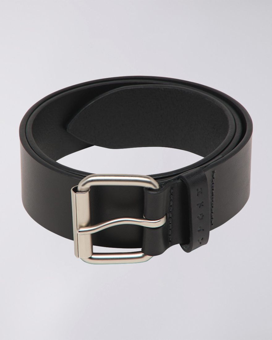 EDWIN Leather Belt - Black