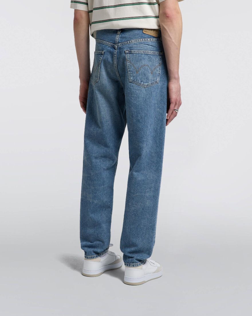 EDWIN Loose Tapered Jeans - Yoshiko Left Hand Denim - Blue - light used