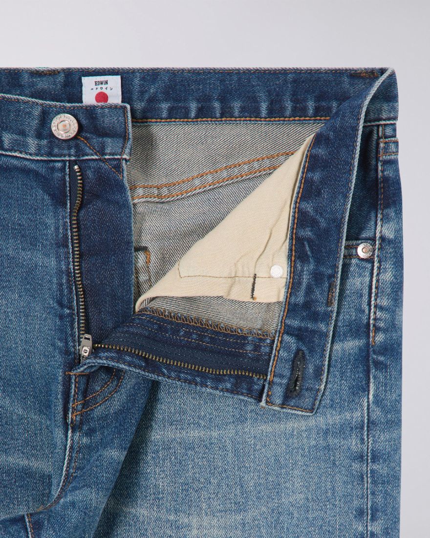 EDWIN Slim Tapered Jeans - Blue - Mid Used | EDWIN Europe