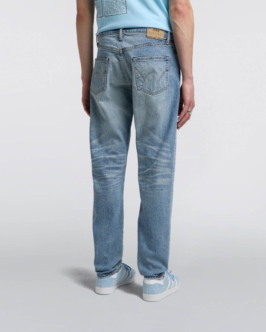 EDWIN Regular Tapered Jeans - Kaihara Pure Indigo Stretch Denim - Blue ...