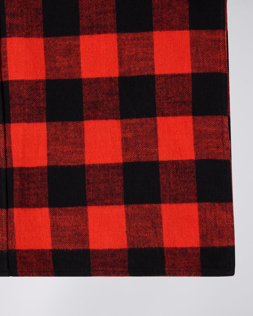 EDWIN Sebastian Shirt LS Black / Red
