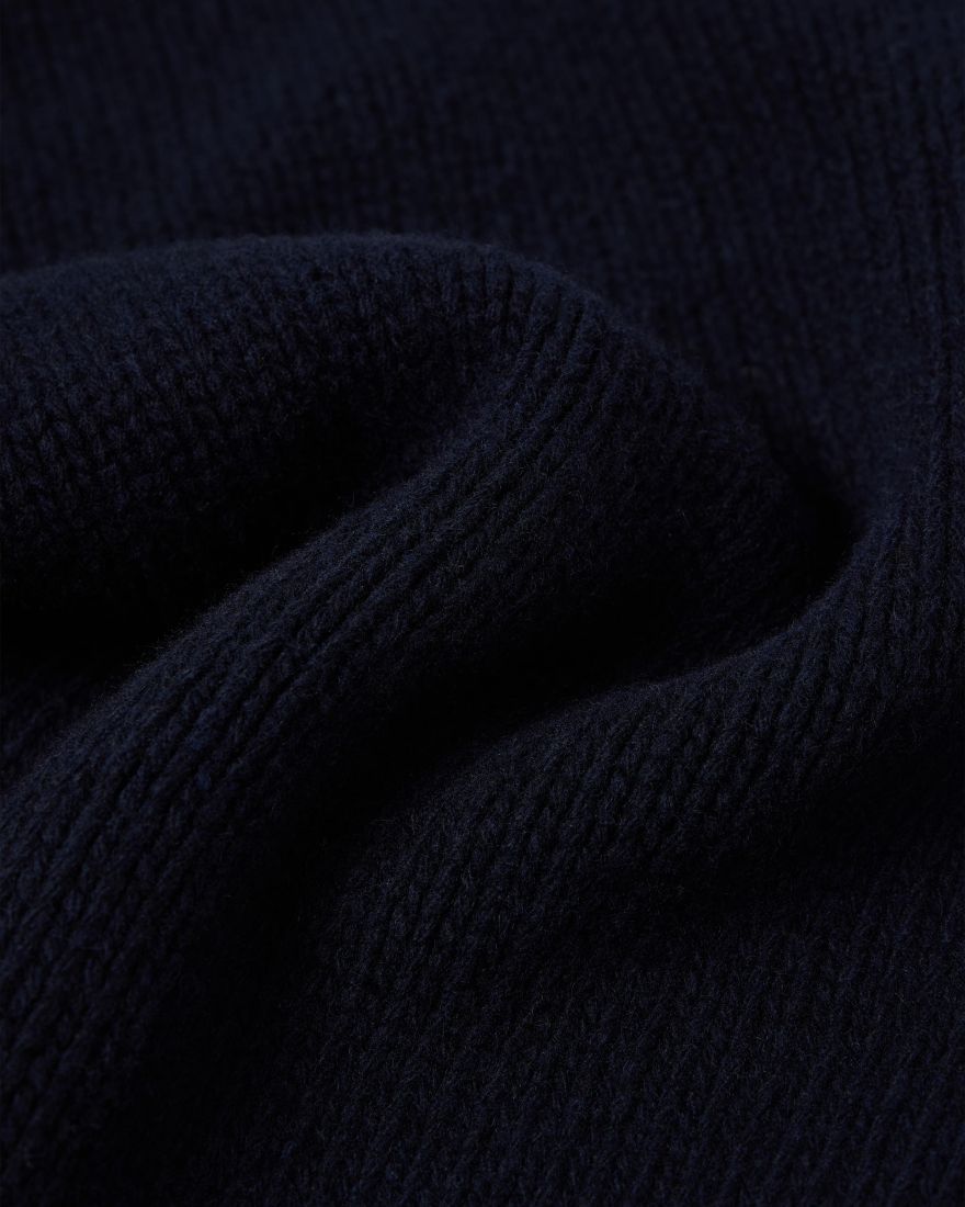 EDWIN Ellis Sweater Navy / Off white
