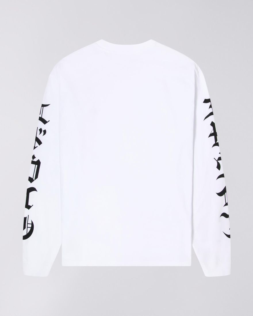 EDWIN High Life Low Levels T-Shirt LS White