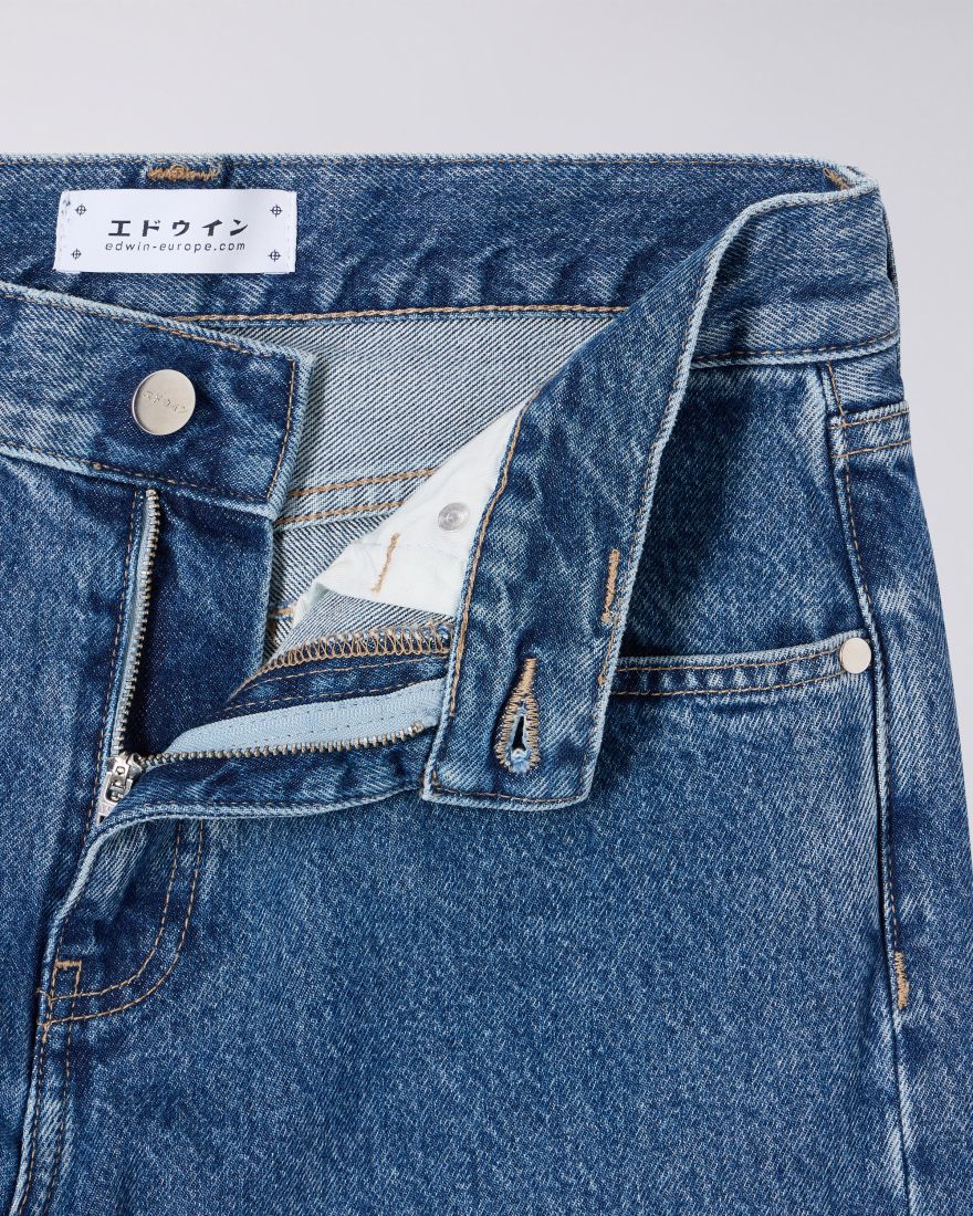 EDWIN W' Zeta Pant - Blue - Opal Wash | EDWIN Europe