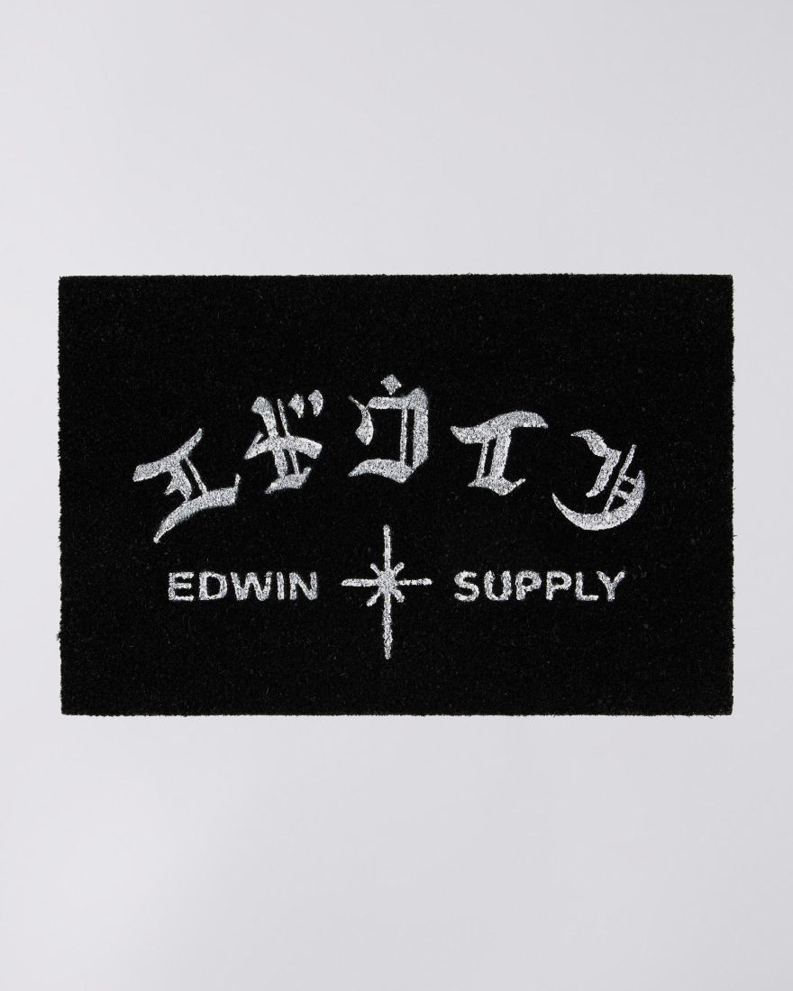 EDWIN EDWIN Supply Doormat Black