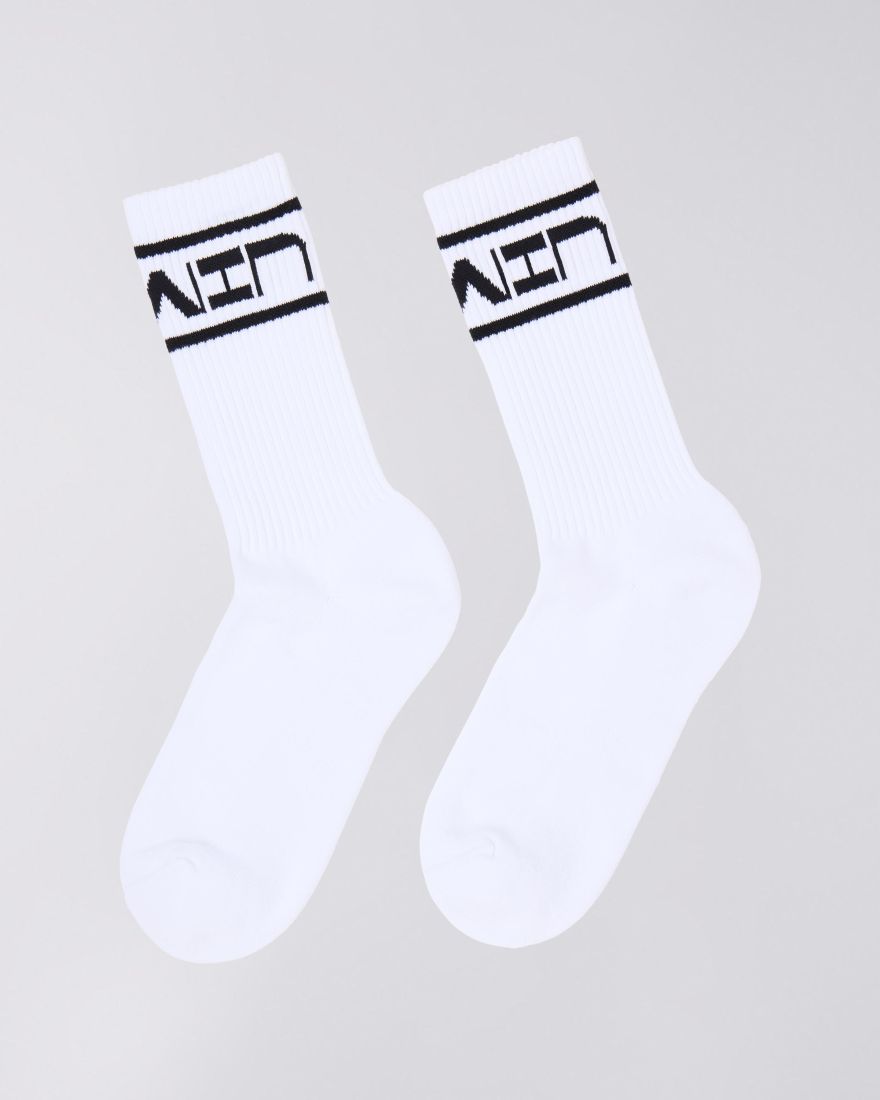 EDWIN Striped Socks White / Black