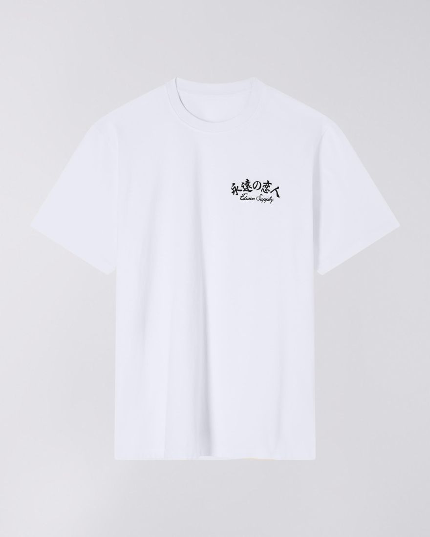 EDWIN Forever Lover T-Shirt White