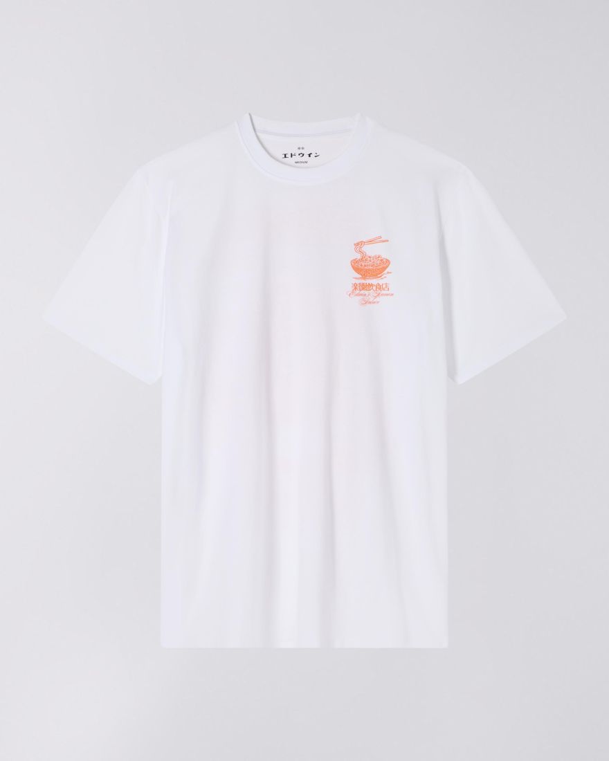 EDWIN Ramen Palace T-Shirt White