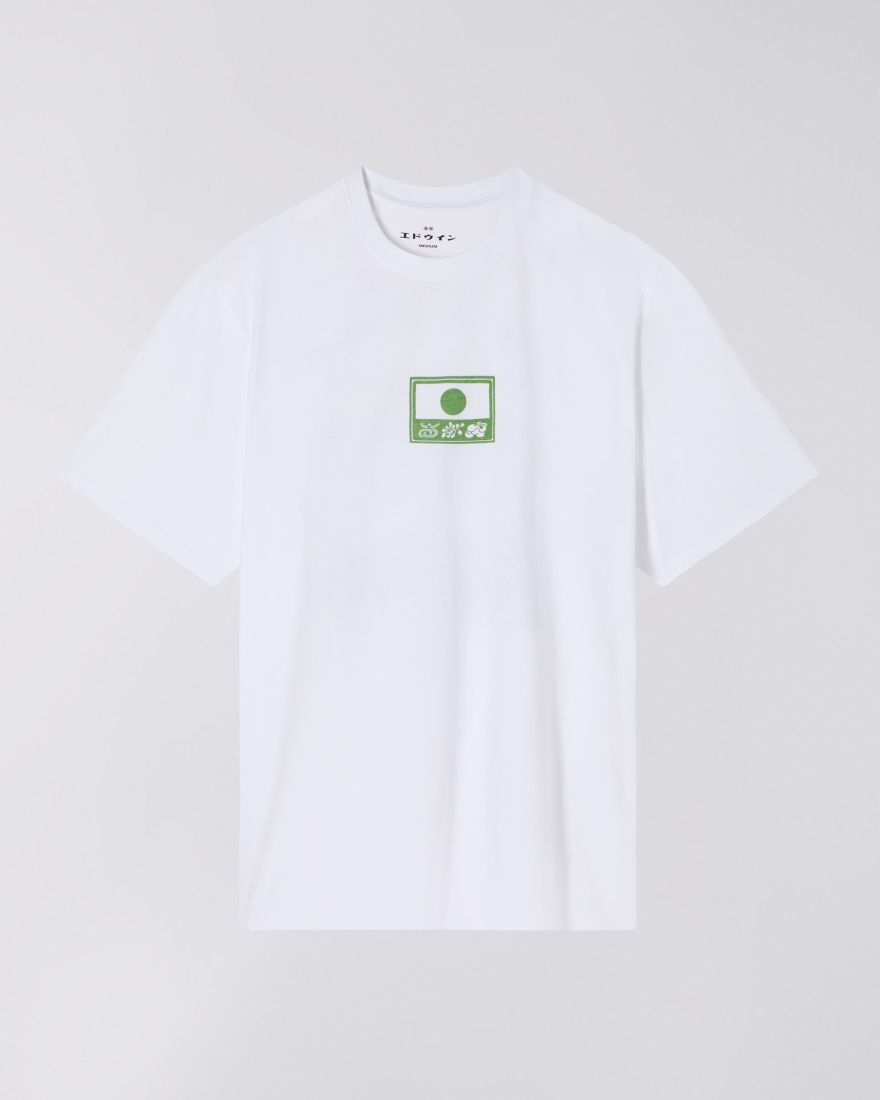 EDWIN Staff T-Shirt White