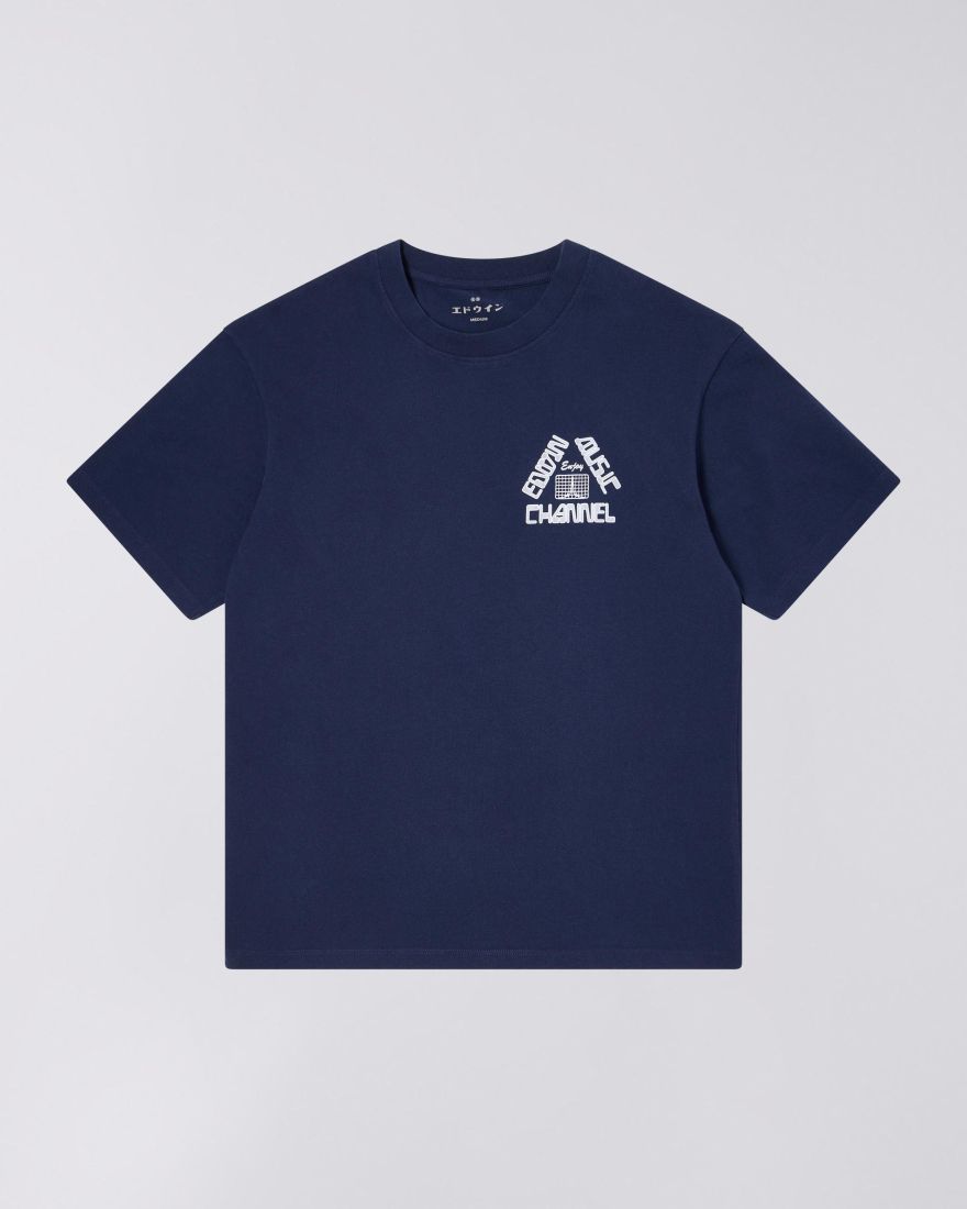 EDWIN Big Pocket Overshirt Blue