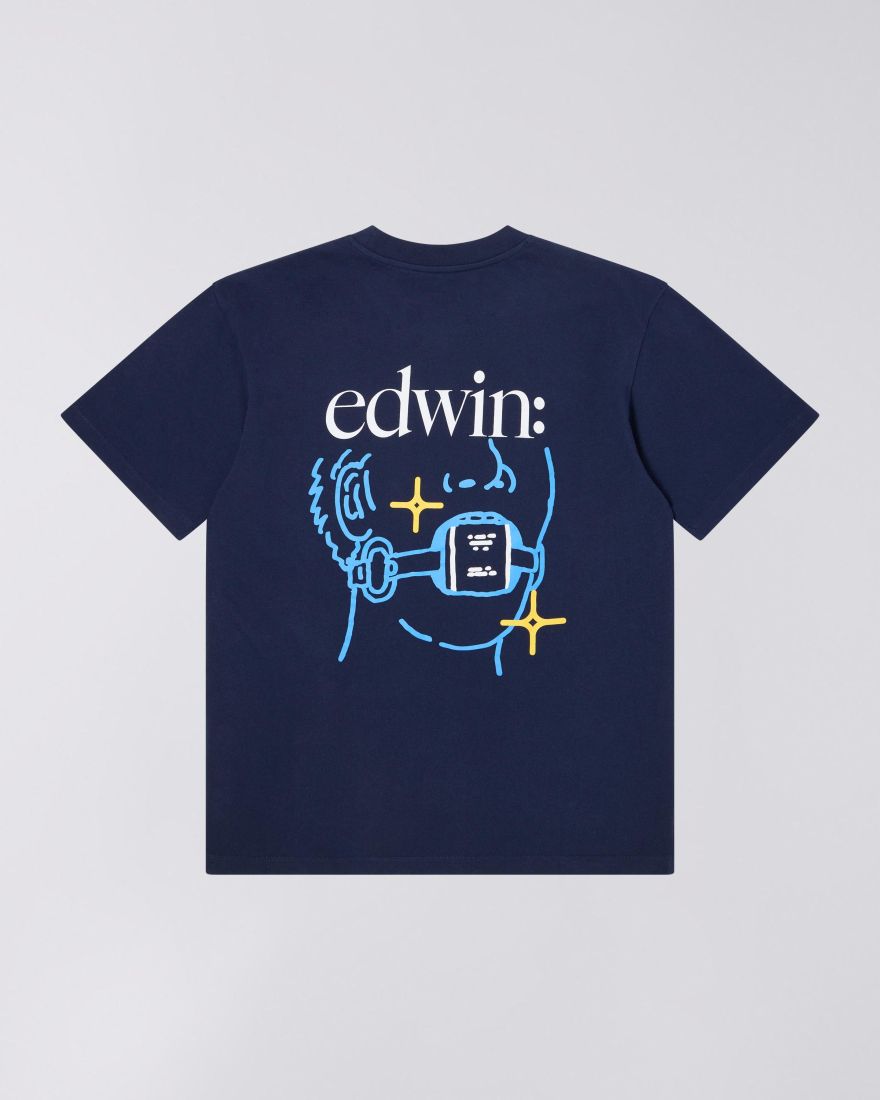 EDWIN Paloma T-Shirt Black