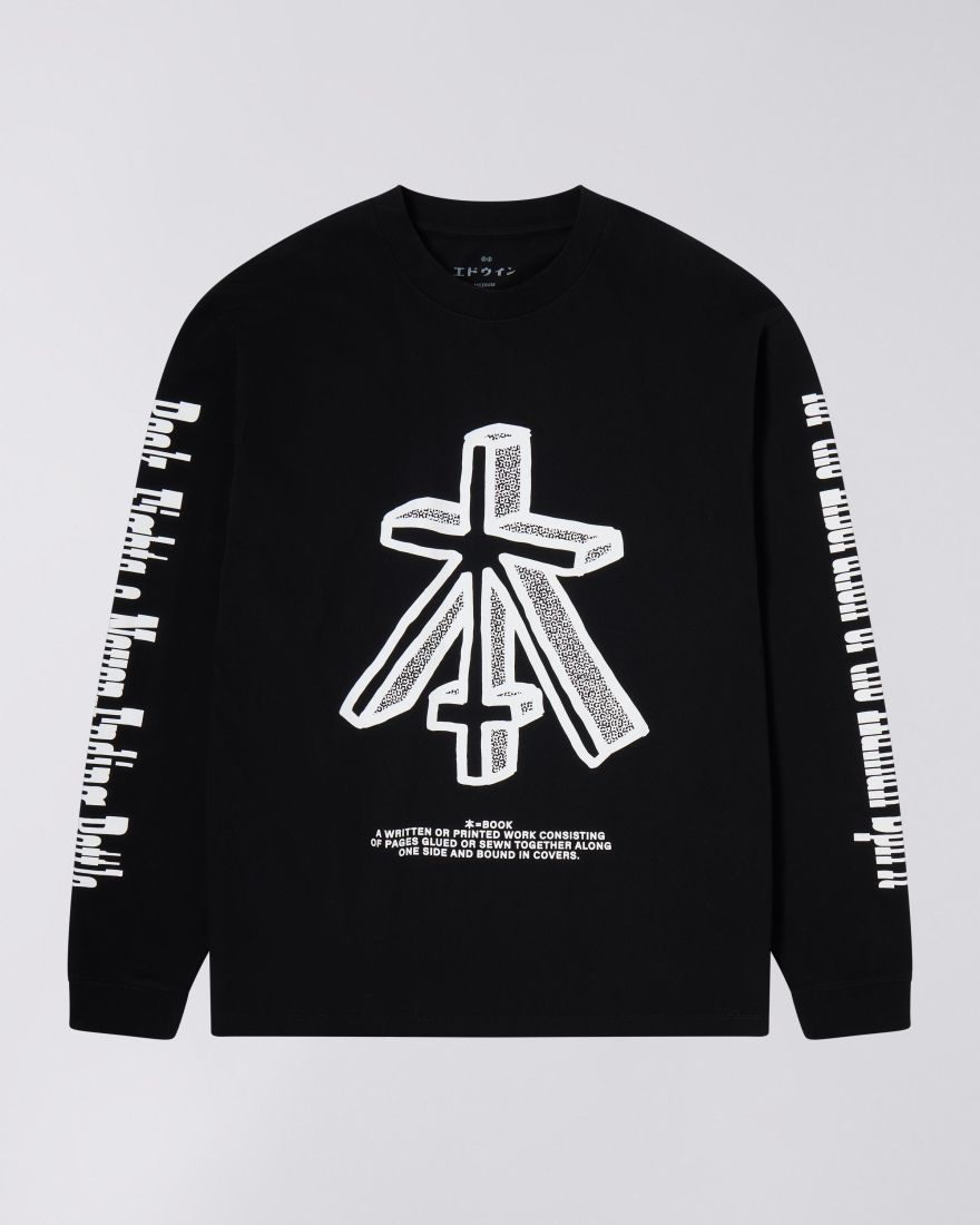 EDWIN Liberation T-Shirt LS Black